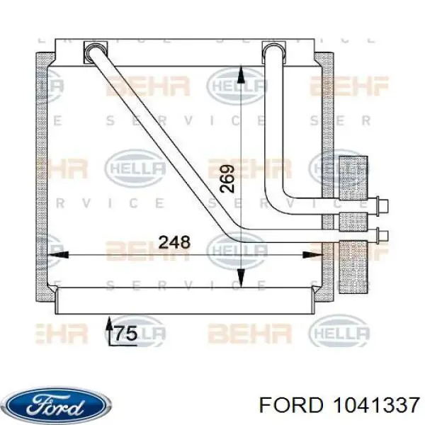 Evaporador de aire acondicionado VAG 7M2820103 precio, desde 154,37 EUR