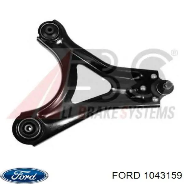 1043159 Ford barra oscilante, suspensión de ruedas delantera, inferior derecha