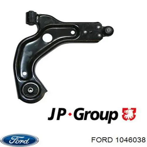 1046038 Ford barra oscilante, suspensión de ruedas delantera, inferior derecha