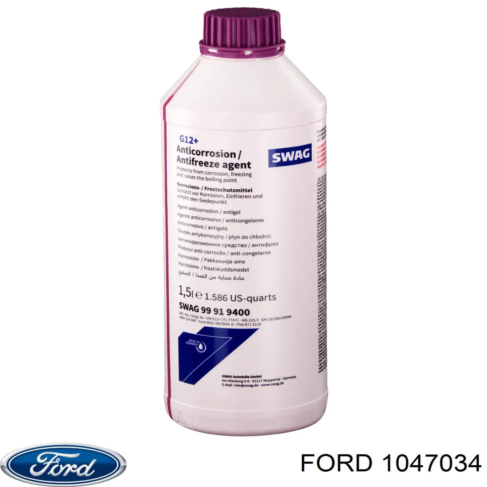 Líquido anticongelante Ford (1047034)