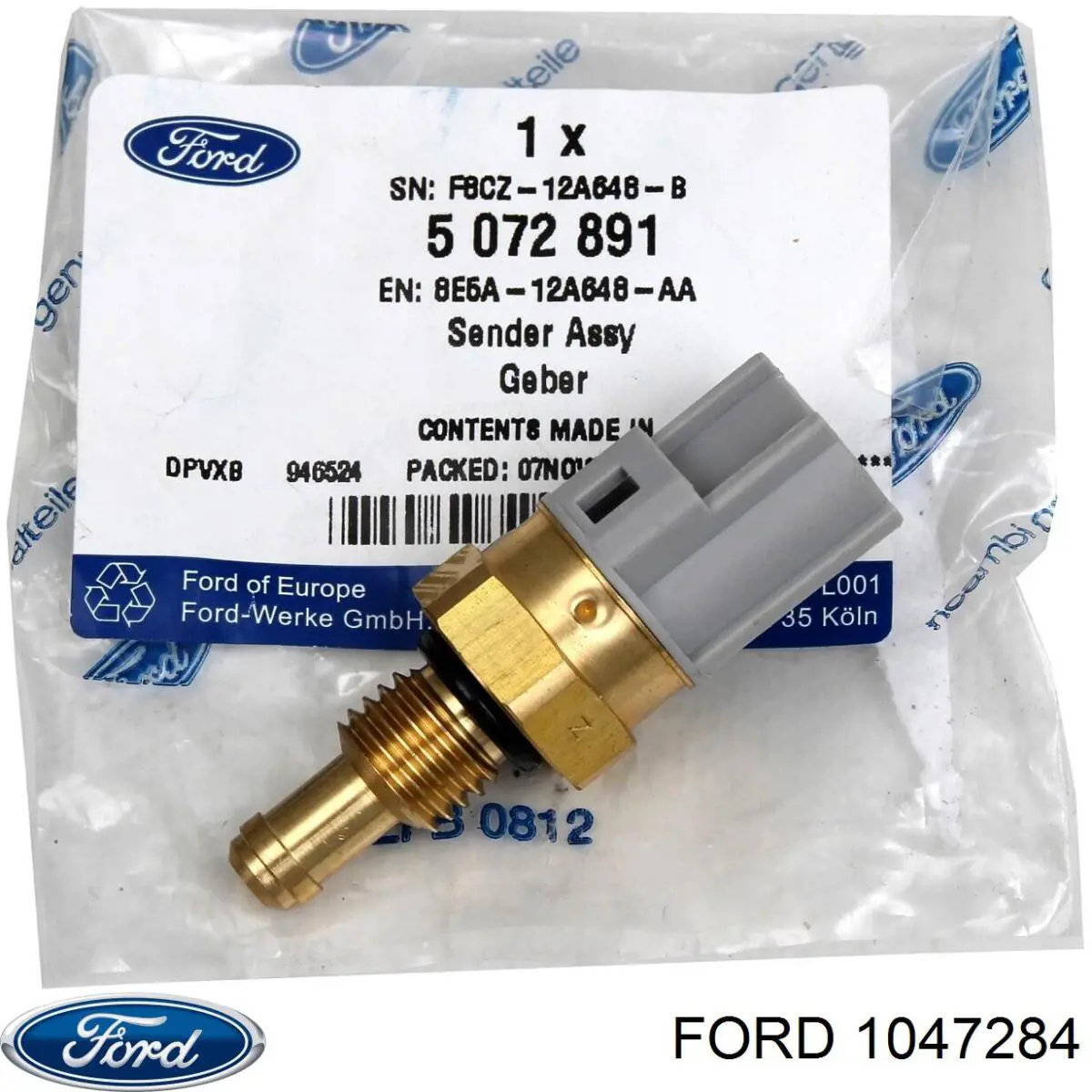 1047284 Ford sensor de temperatura del refrigerante