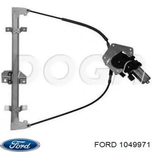 Mecanismo elevalunas delantero izquierdo Ford 7126710 precio, desde 78,70 EUR