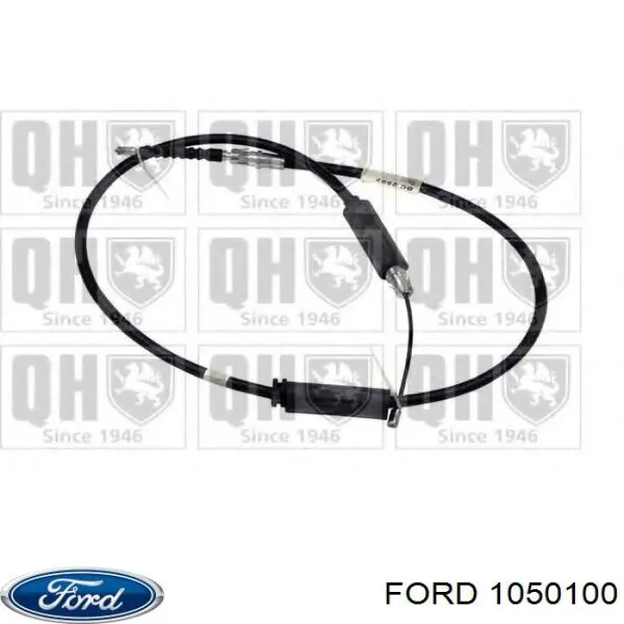 1050100 Ford cable de freno de mano trasero derecho/izquierdo