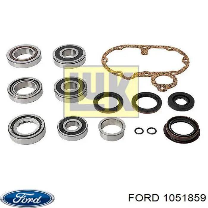 1051859 Ford Cojinete del eje secundario de la caja de cambios