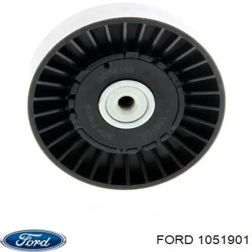Polea tensora correa poli V 1051901 Ford