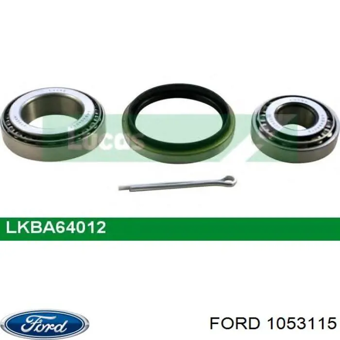 Cojinete de rueda delantero 1053115 Ford