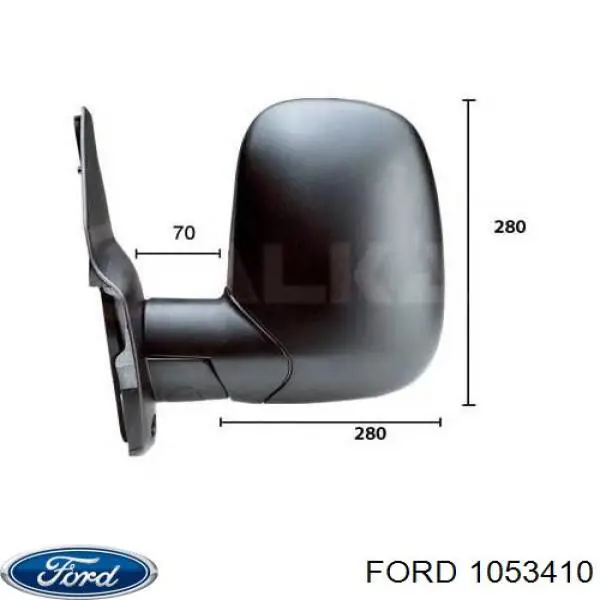 1001253 Ford espejo retrovisor derecho