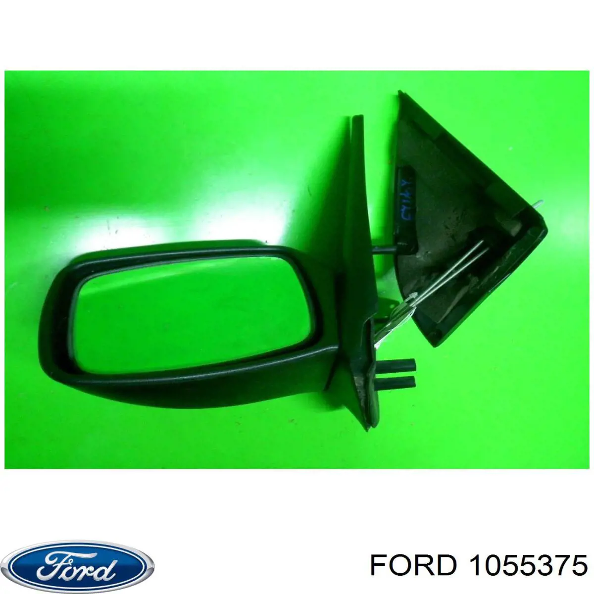Espejo de retrovisor izquierdo 6101386 Alkar