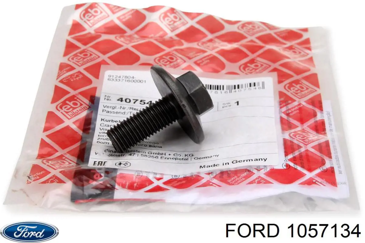 Perno de la polea del cigüeñal Ford 1057134 precio, desde 10,41 EUR