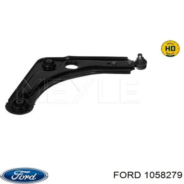 1058279 Ford barra oscilante, suspensión de ruedas delantera, inferior derecha