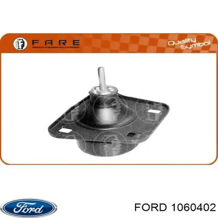 1060402 Ford soporte de motor derecho