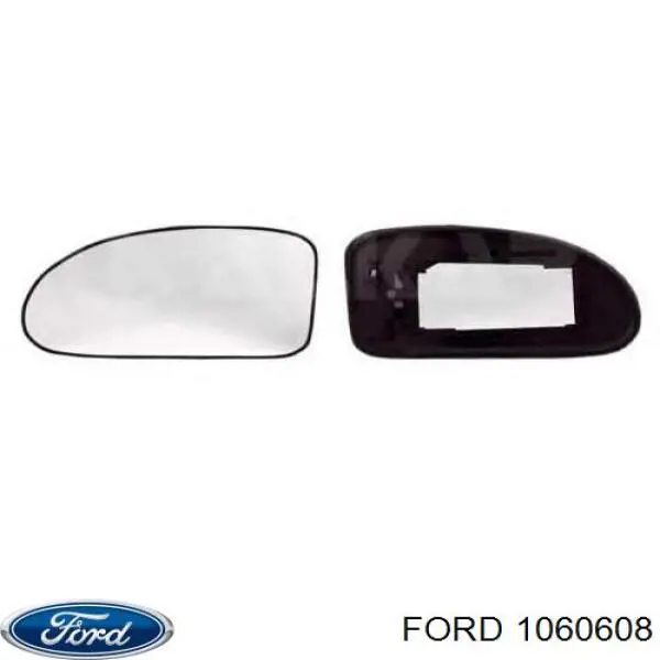 1060608 Ford cristal de espejo retrovisor exterior derecho