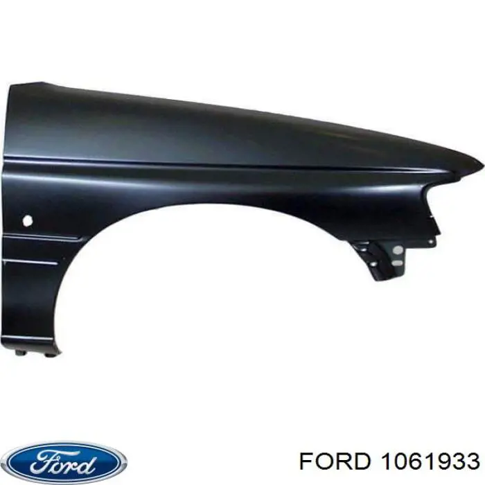 Guardabarros delantero derecho para Ford Escort (ALL)