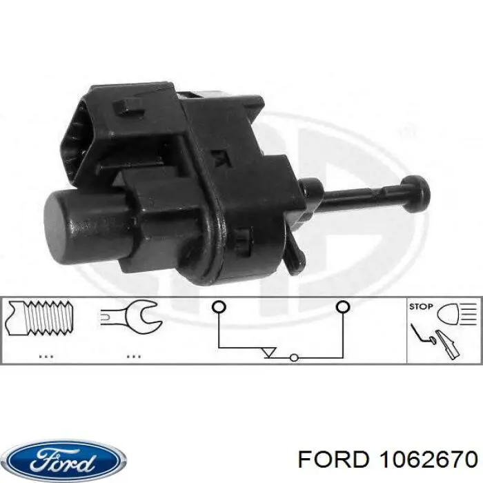 1062670 Ford interruptor luz de freno