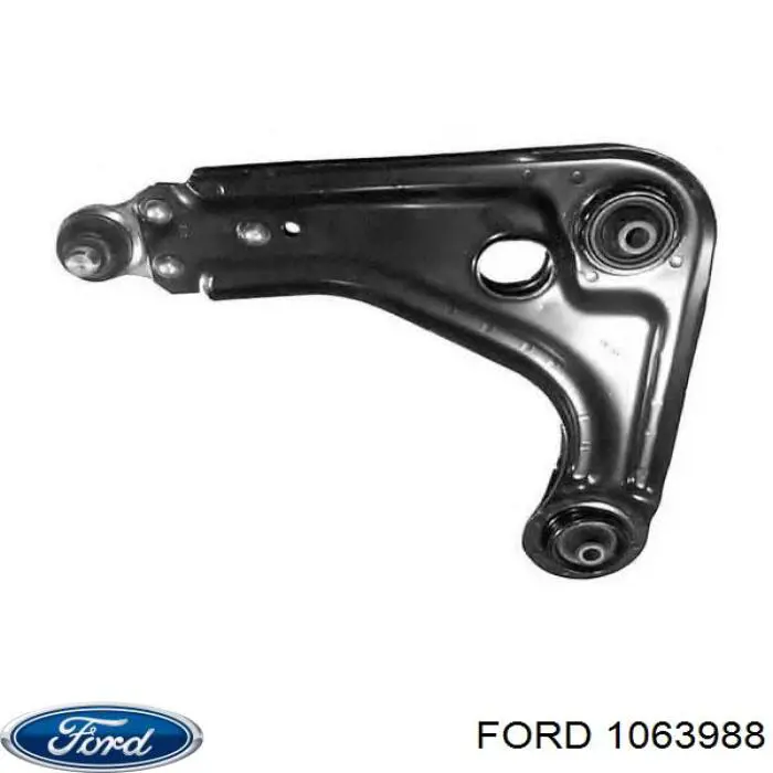 1063988 Ford barra oscilante, suspensión de ruedas delantera, inferior izquierda
