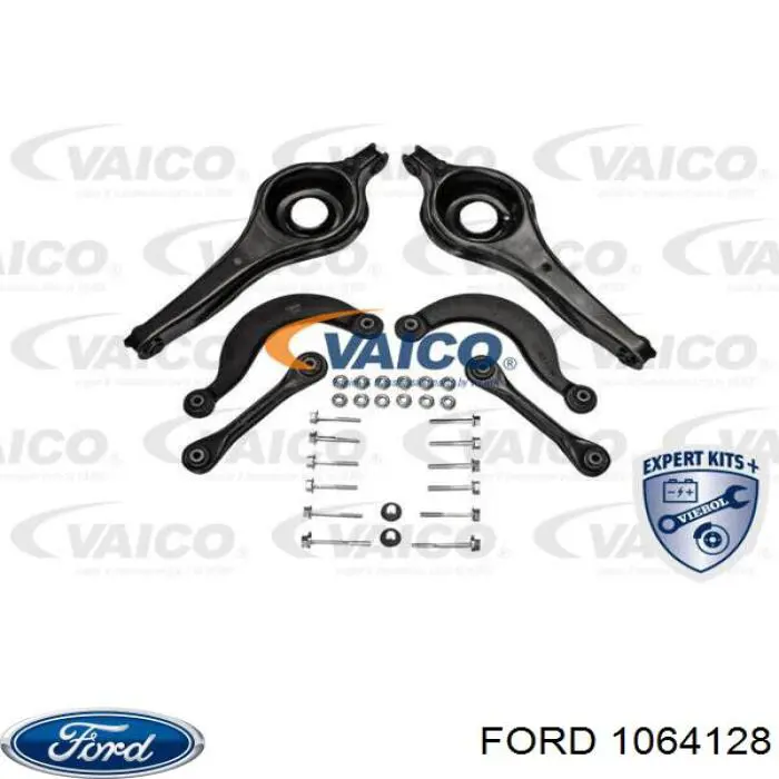 Brazo inferior trasero izquierdo/derecho 1064128 Ford