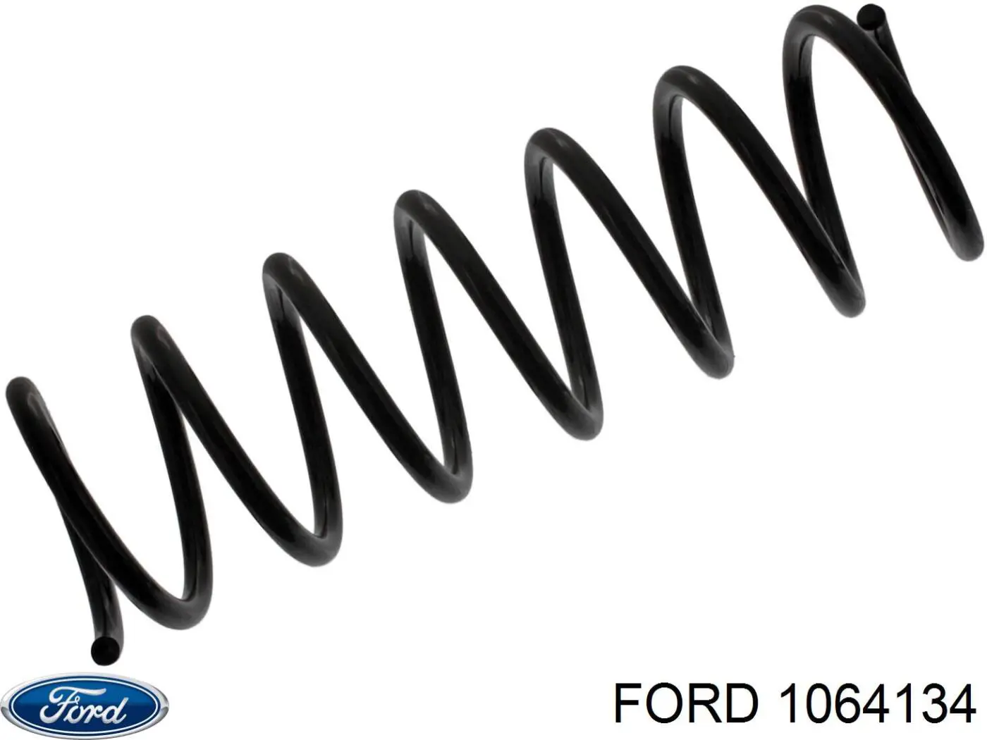 1064134 Ford muelle de suspensión eje trasero