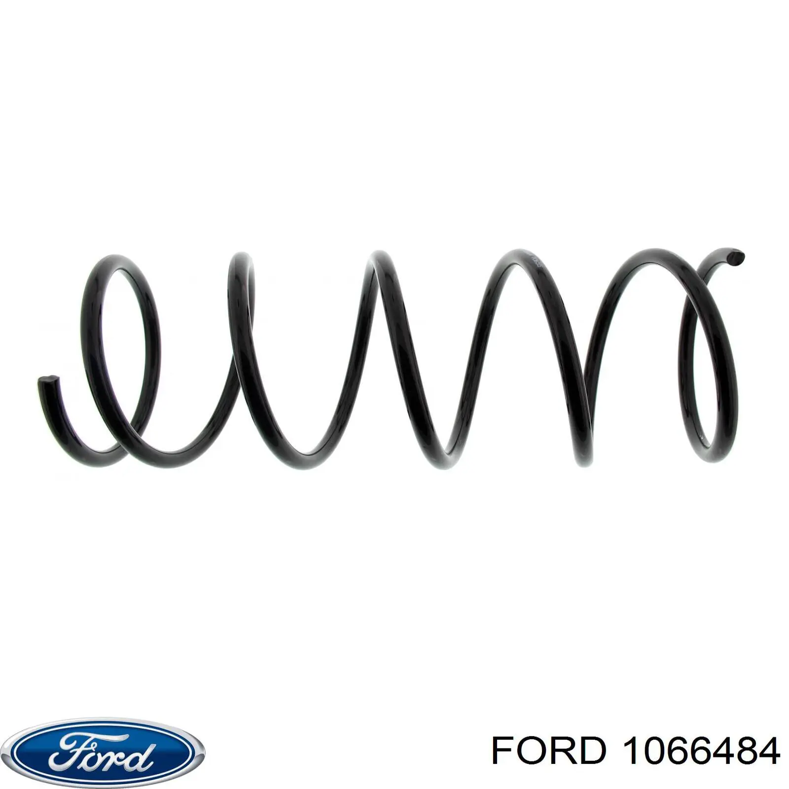 1066484 Ford muelle de suspensión eje delantero