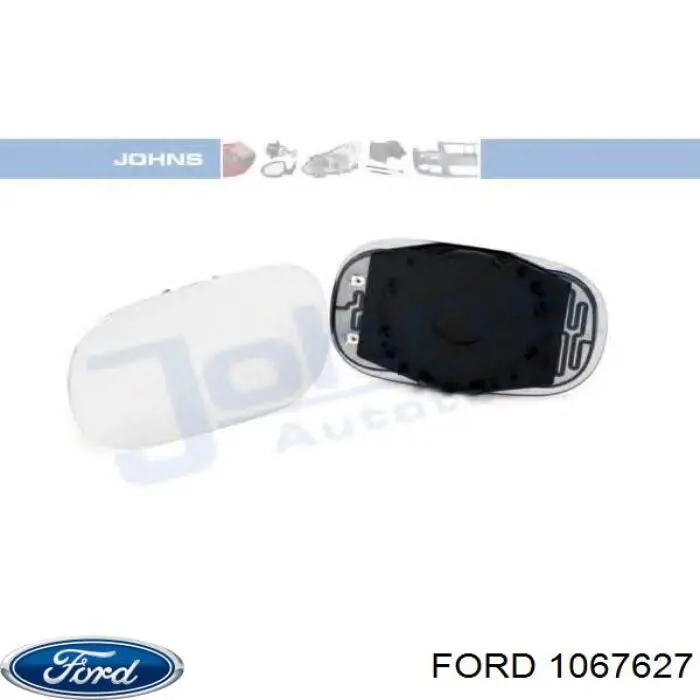 1067627 Ford elemento para espejo retrovisor