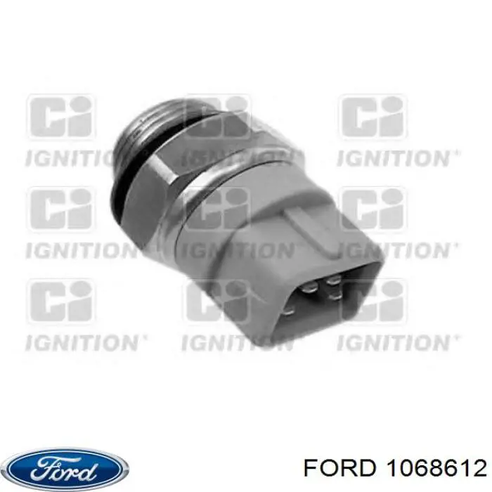 1068612 Ford sensor, temperatura del refrigerante (encendido el ventilador del radiador)