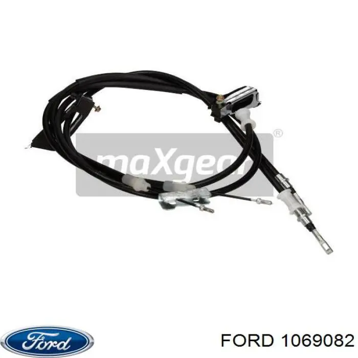 1069082 Ford cable de freno de mano trasero derecho/izquierdo