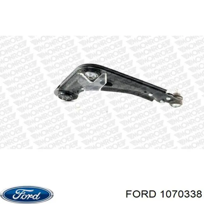 1070338 Ford barra oscilante, suspensión de ruedas delantera, inferior izquierda