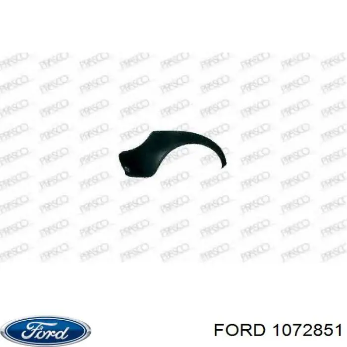 1072851 Ford parachoques trasero, parte derecha