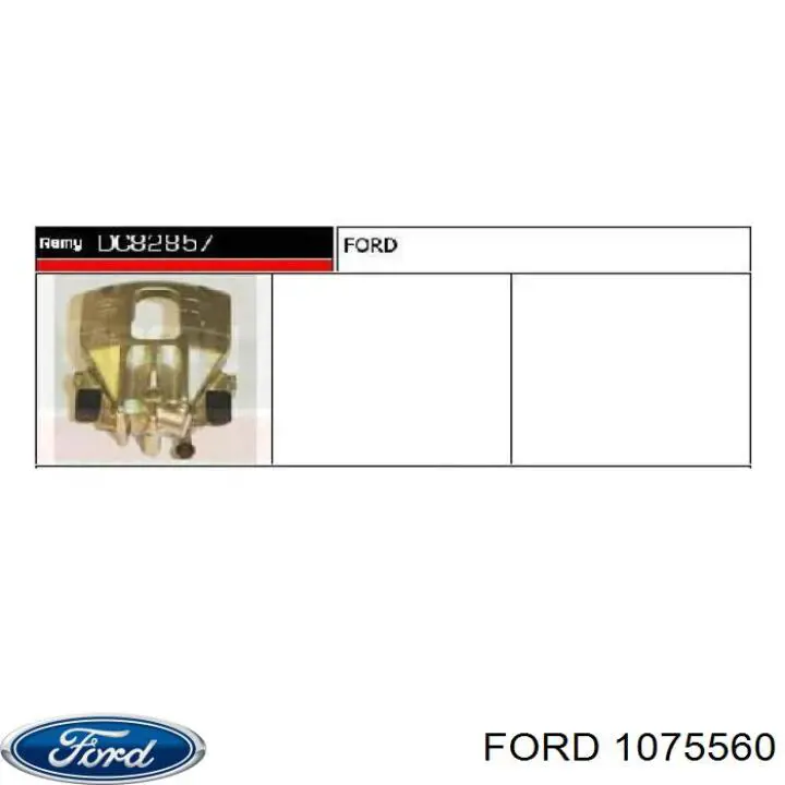 1075560 Ford pinza de freno delantera derecha