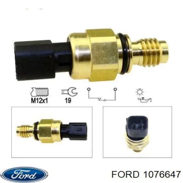 Sensor de la bomba de dirección asistida 1076647 Ford