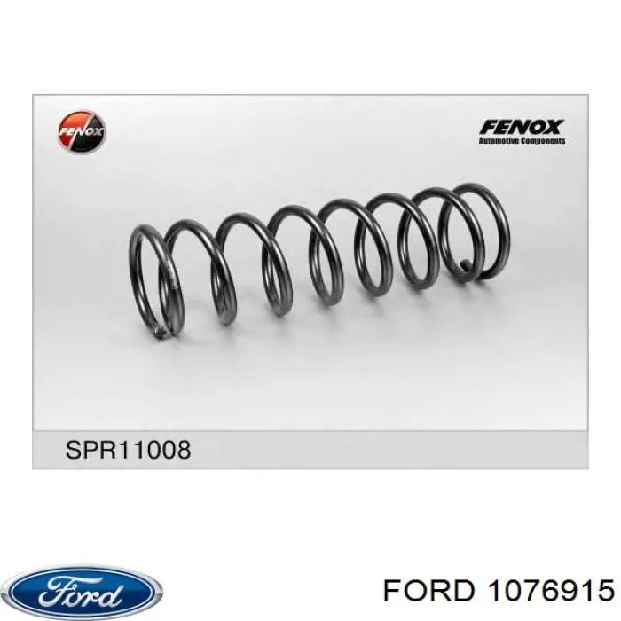 1076915 Ford muelle de suspensión eje trasero