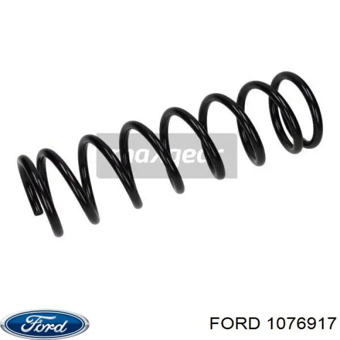 1076917 Ford muelle de suspensión eje trasero