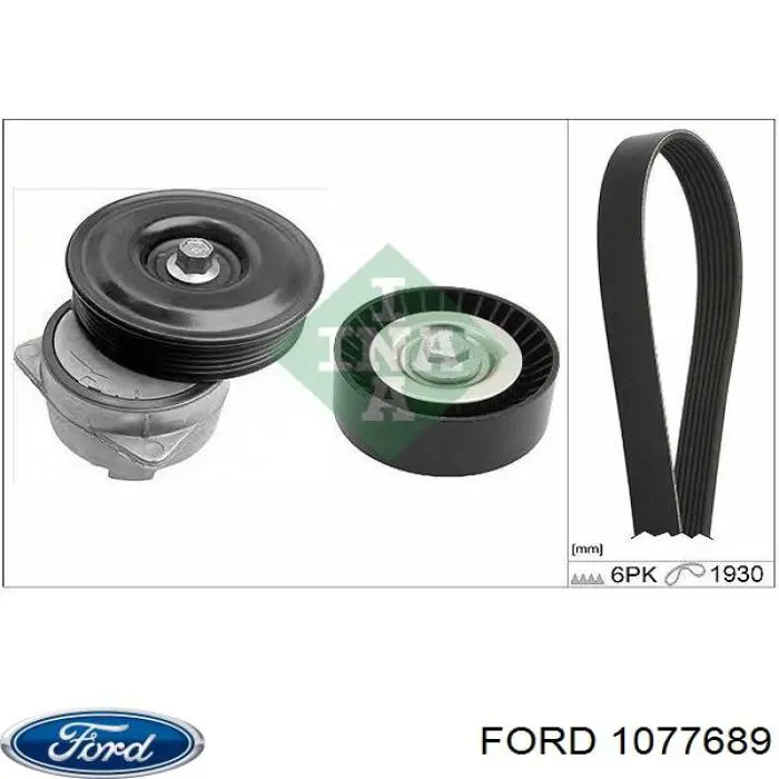 Tensor de la correa trapecial Ford 1077689 precio, desde 80,63 EUR