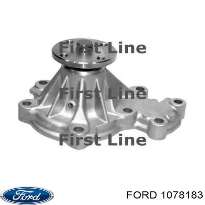 1078183 Ford paragolpes delantero