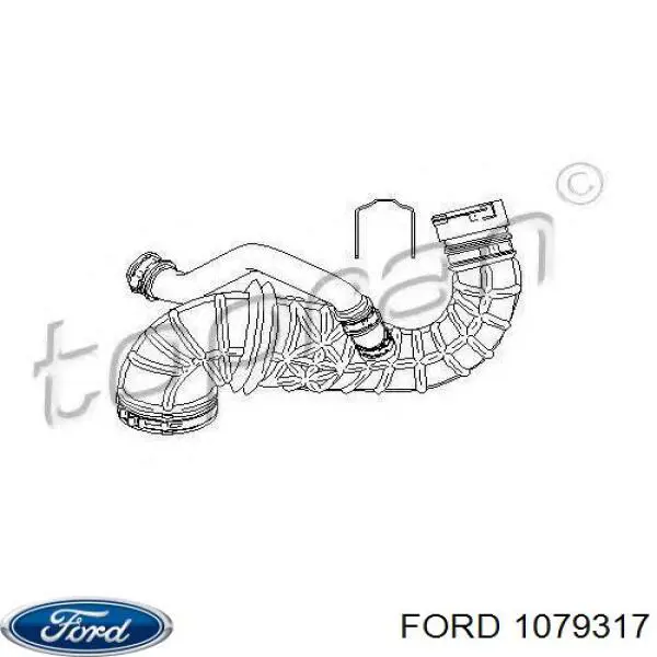 1079317 Ford manguito, alimentación de aire