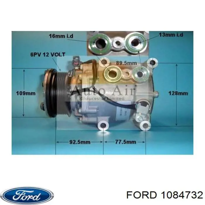 1084732 Ford compresor de aire acondicionado