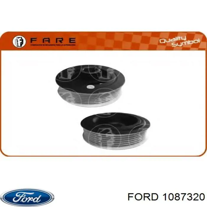 Dámper para Ford Fiesta Mk2 FBD