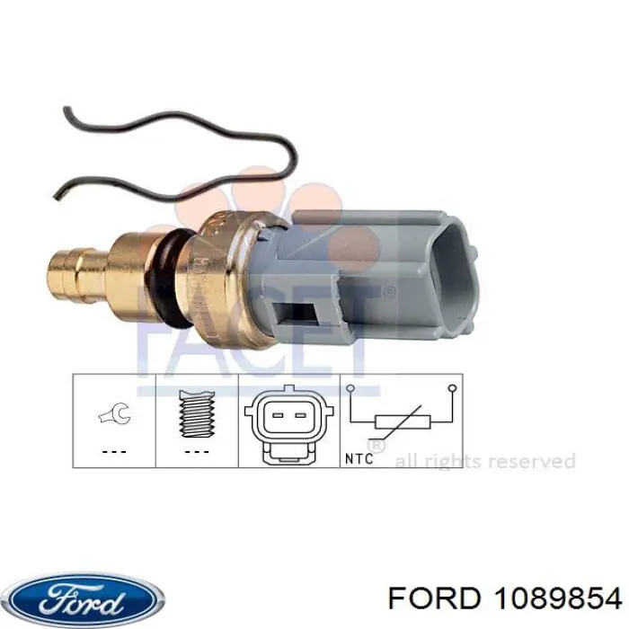 Comprar 1089854 Ford Sensor de temperatura de agua