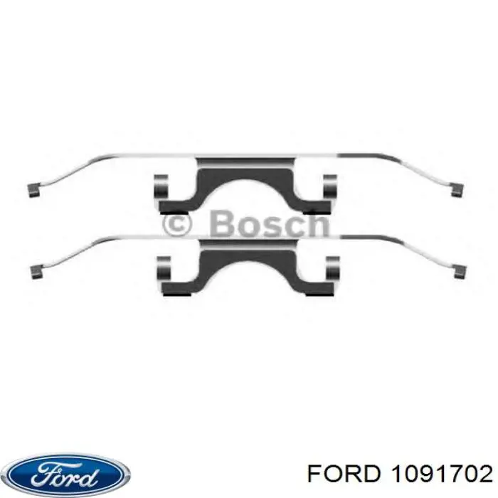 1091702 Ford faro izquierdo
