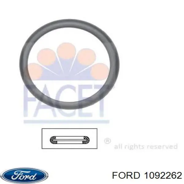1092262 Ford junta, termostato
