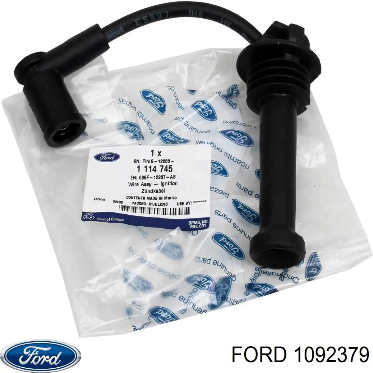 1092379 Ford cable de encendido, cilindro №1