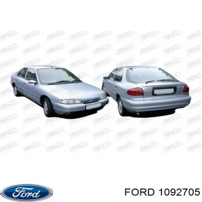 Comprar 1092705 Ford Paso de rueda delantero derecho