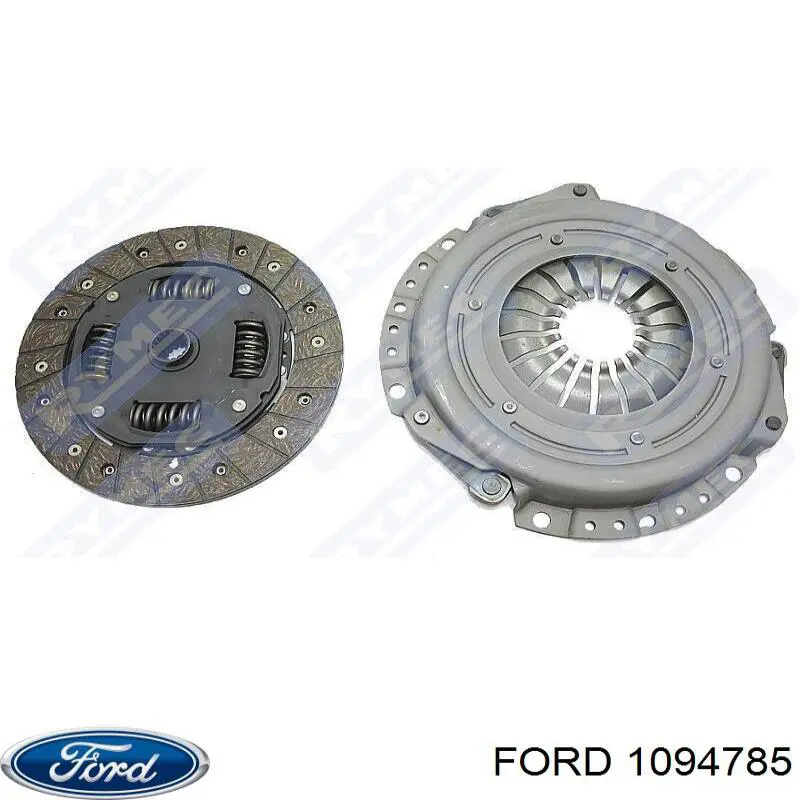 RMXS617540AB Ford kit de embrague (3 partes)