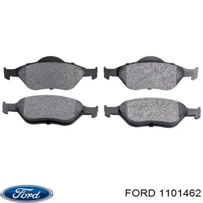 1101462 Ford pastillas de freno delanteras