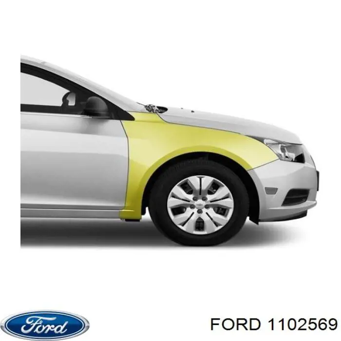 955002 Polcar Aleta delantera