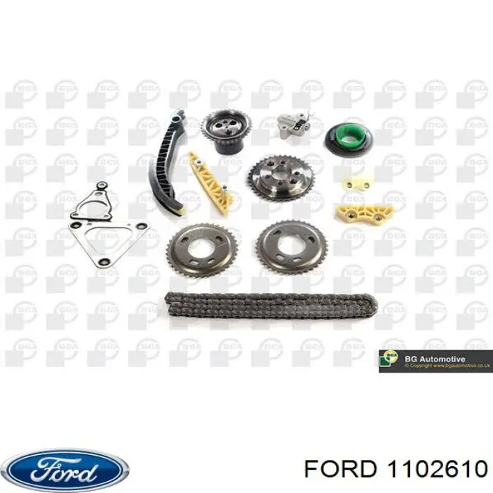 1102610 Ford rueda dentada, cigüeñal
