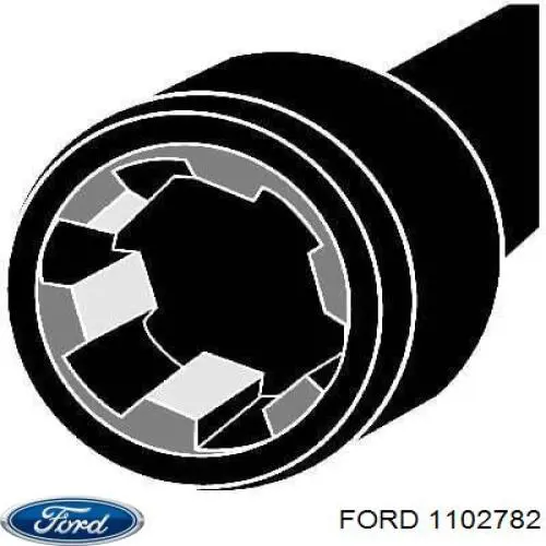 1102783 Ford tornillo culata