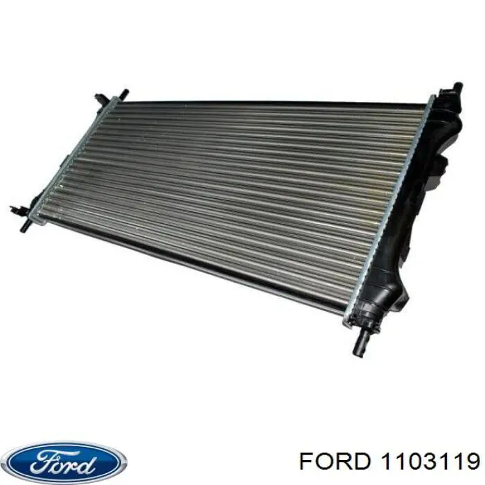 1103119 Ford radiador