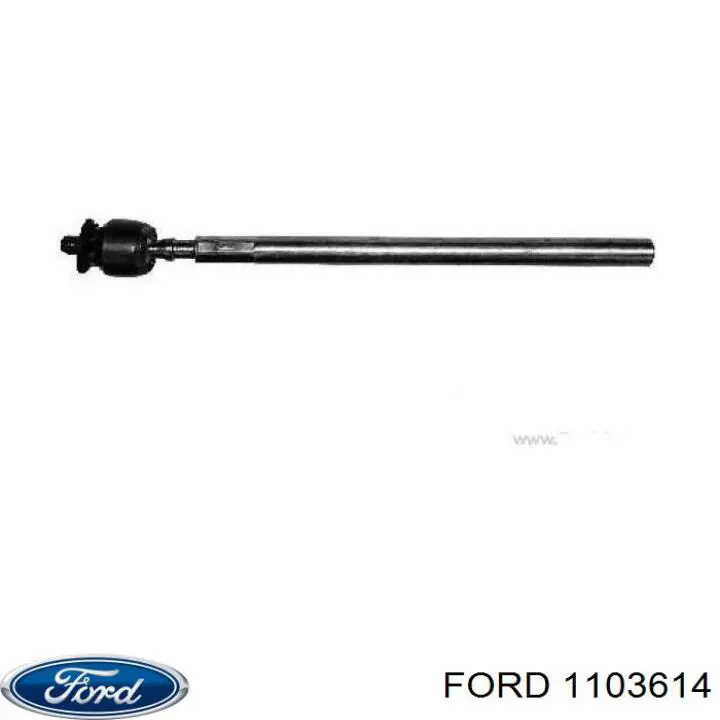 1103614 Ford manguera refrigerante para radiador inferiora