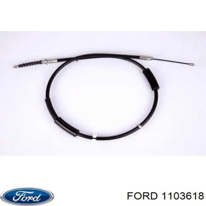 1103618 Ford cable de freno de mano trasero derecho/izquierdo