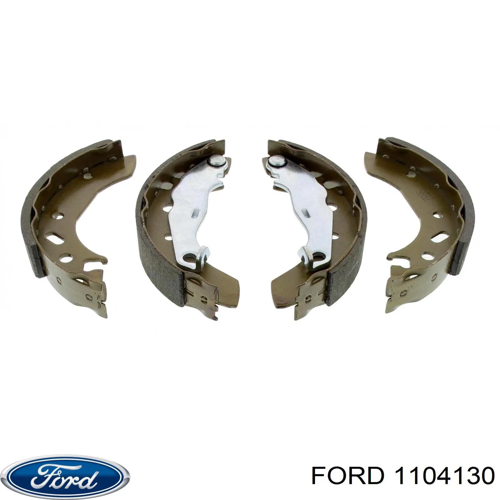 1104130 Ford zapatas de frenos de tambor traseras